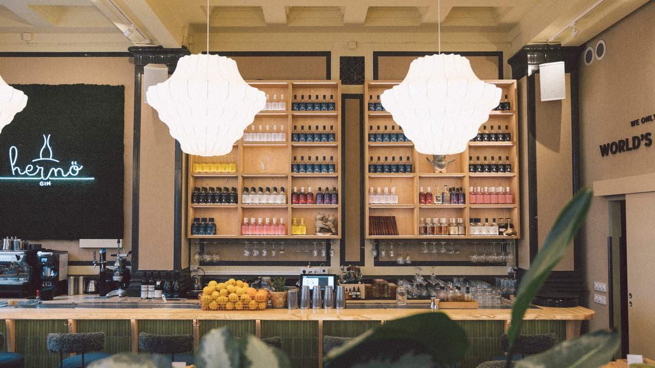 Hernö Gin Bar Stockholm